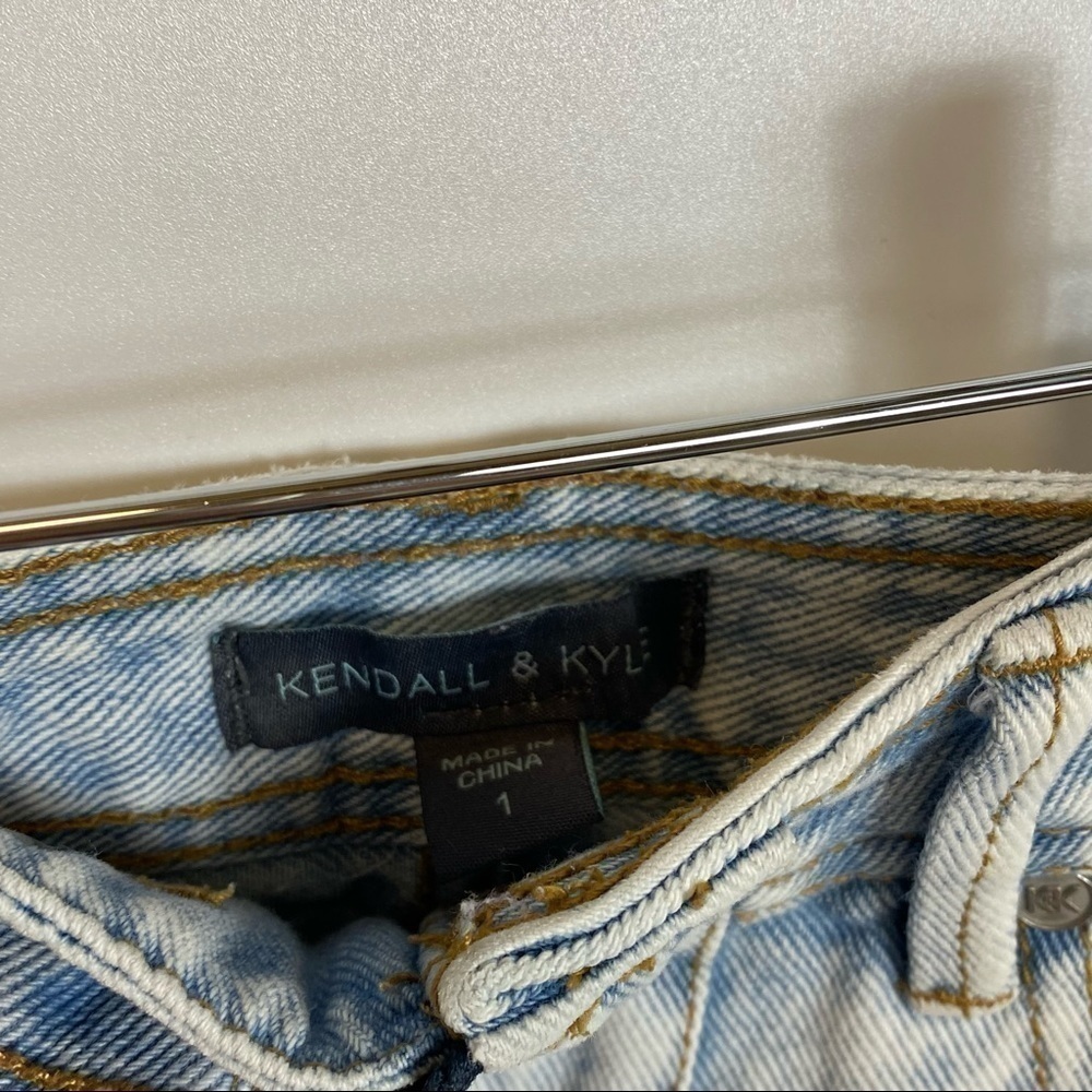 Kendall and Kylie High Rise Cut Off Shorts - Picture 6 of 6